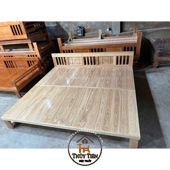 Ghế gấp thành giường- Giường gấp đa năng thông minh- Trường Kỷ gỗ sồi
