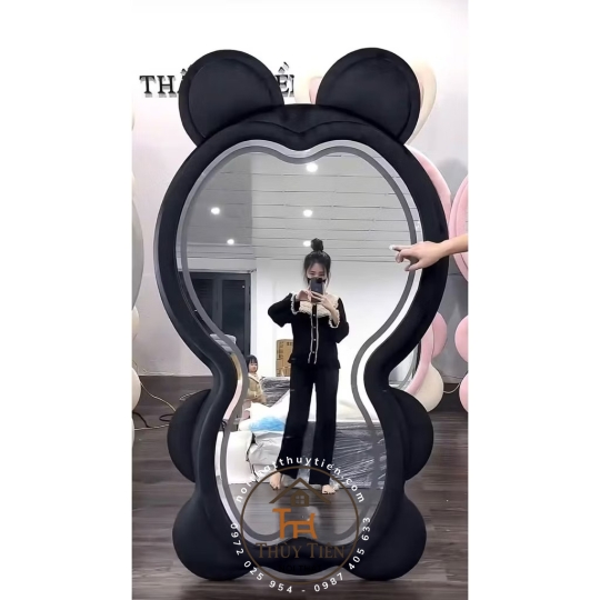 Gương bọc nỉ nhiều mẫu, E nhận làm mix màu theo yêu cầu nhé