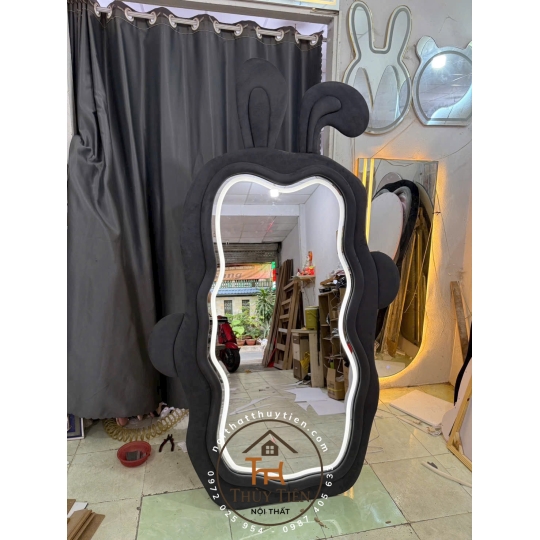 Gương bọc nỉ nhiều mẫu, E nhận làm mix màu theo yêu cầu nhé