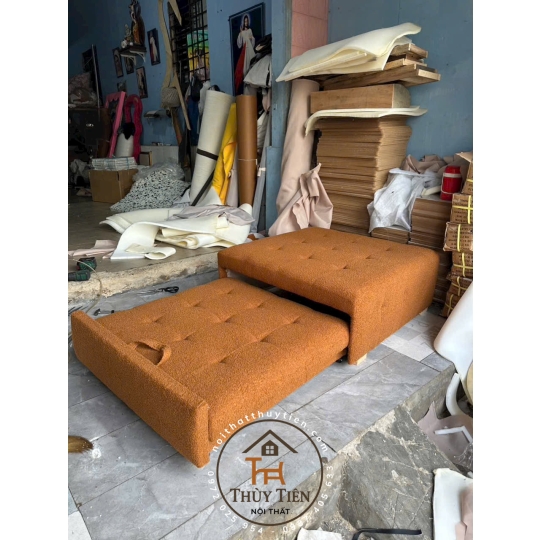 Sofa giường kéo- Ghế sofa giường gấp gọn thông minh, Giường sofa đa năng gấp gọn 