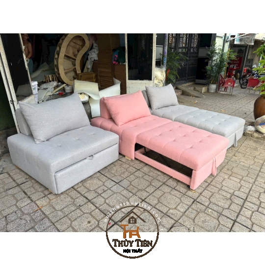 Sofa giường kéo- Ghế sofa giường gấp gọn thông minh, Giường sofa đa năng gấp gọn 