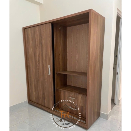 Tủ quần áo mdf cửa lùa
