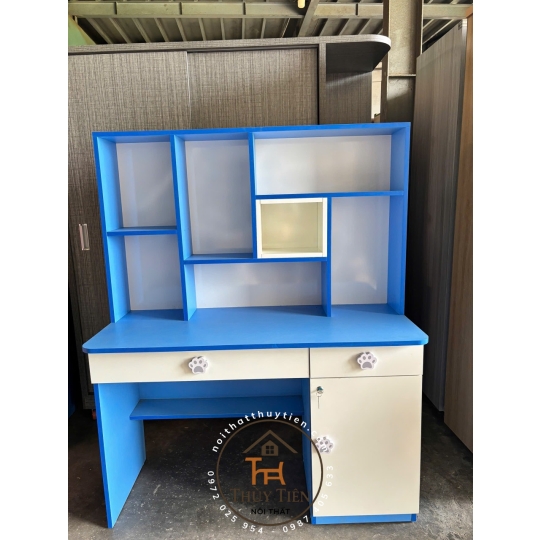 Bàn học sinh MDF lõi xanh màu kiểu - 002