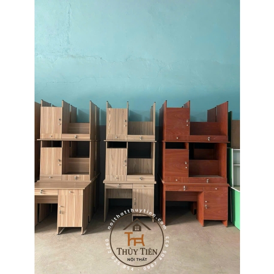 Bàn làm việc okal min có hộc khoá chắc chắn