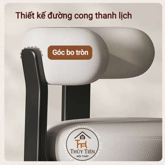 Ghế tựa ăn cơm Granite gỗ kiểu Pháp, đẳng cấp sang trọng, phong cách tối giản nhẹ nhàng gỗ ash cao cấp