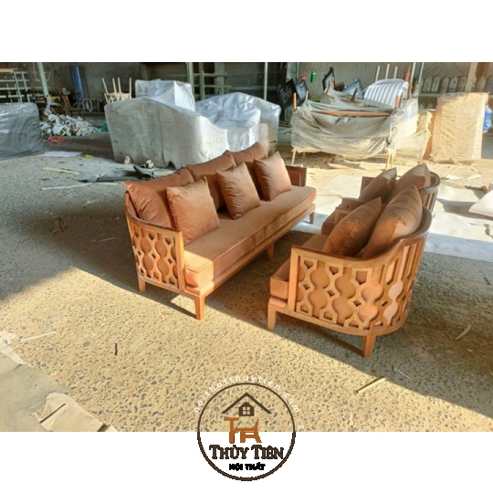 Sofa kness gỗ ash