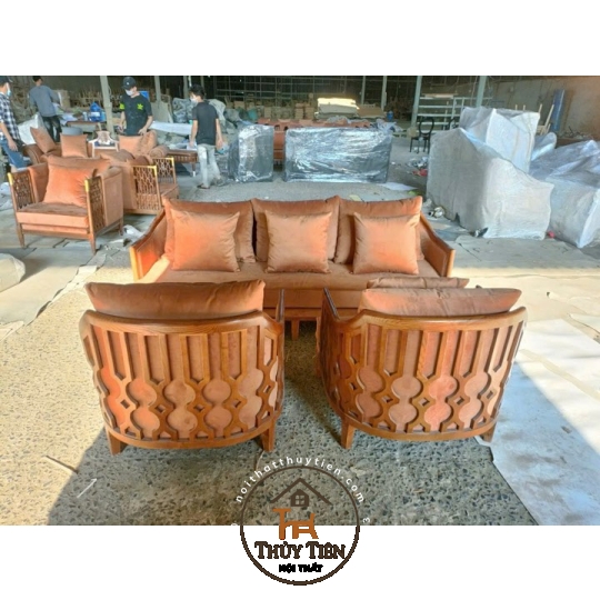 Sofa kness gỗ ash