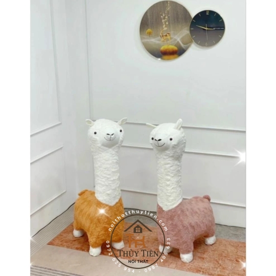 Ghế Decor  Đồ Chơi Lạc Đà Alpaca Cao Cấp Trẻ Em