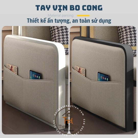 Sofa bed 2in1 nhập khẩu đủ kt đủ màu 👌