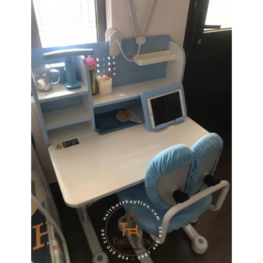 Bộ Bàn Ghế Học Sinh Thiết Kế Công Thái Học Chống Gù Chống Cận