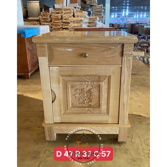 Tủ đầu giường gỗ xoan đào- TDGGXD 001