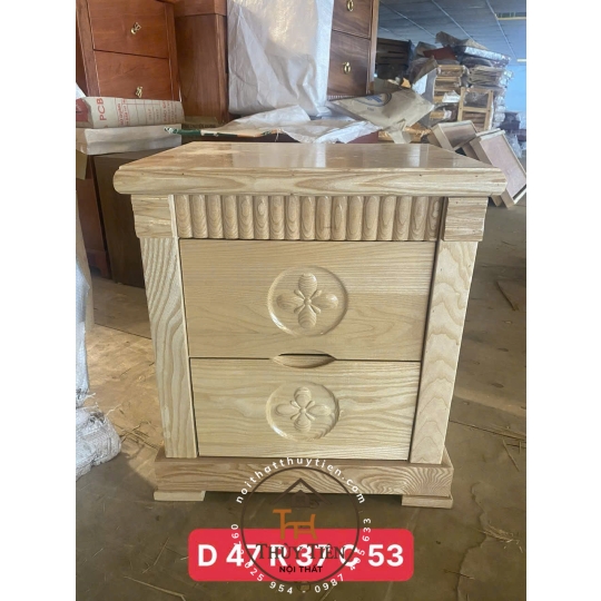 Tủ đầu giường gỗ xoan đào- TDGGXD 001
