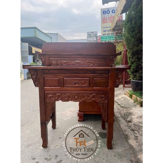 Bàn thờ gỗ tràm rừng- BTGT 026