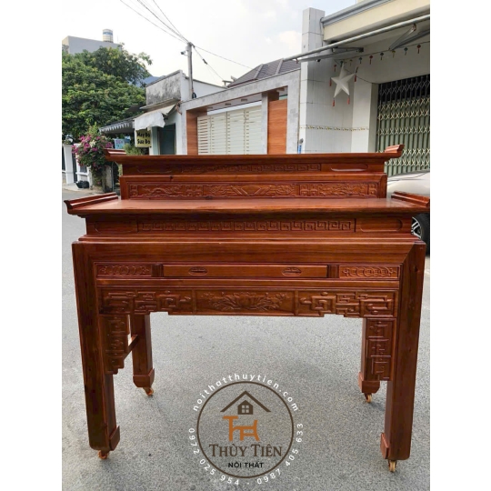 Bàn thờ gỗ tràm rừng - BTGT 056