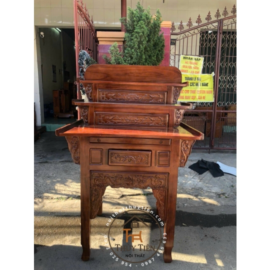 Bàn thờ gỗ tràm rừng - BTGT 079