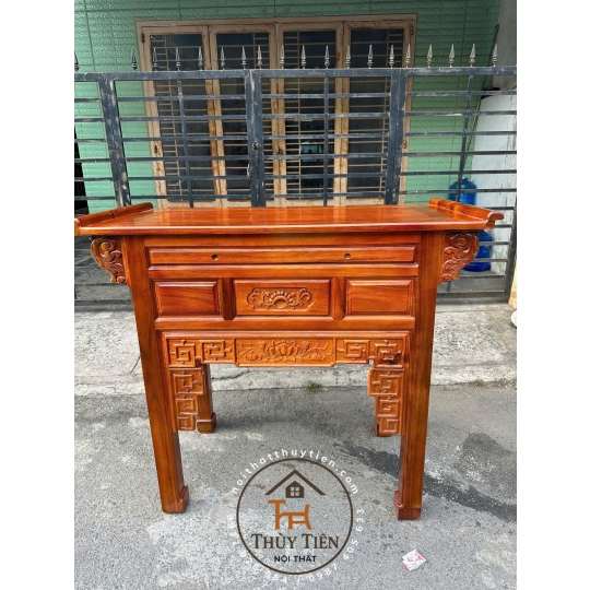 Bàn thờ gỗ tràm rừng 