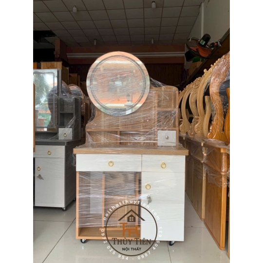 Bàn trang điểm MDF led và ko led nhiều mẫu