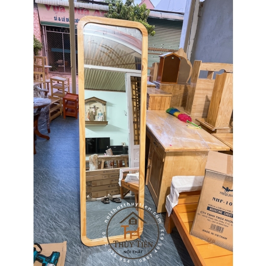 Gương soi- Gương decor gỗ thông