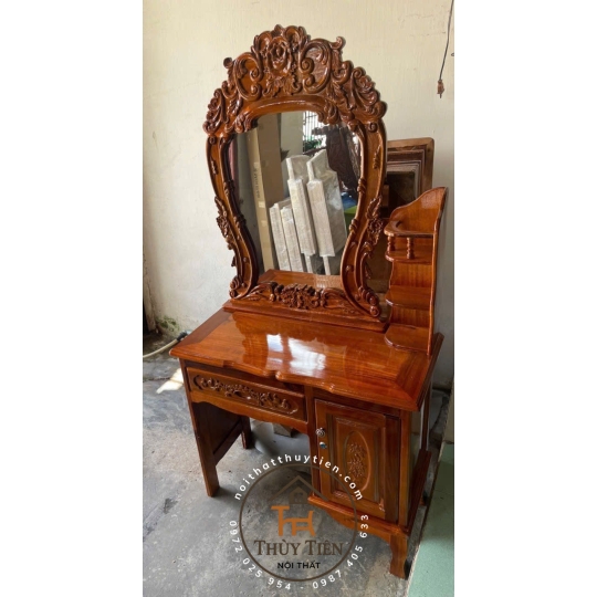 Bàn Trang điểm Gỗ Tràm- BTDGT 001