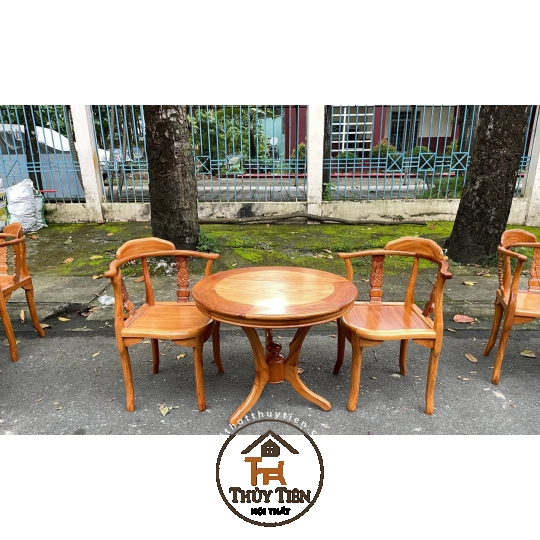Bàn trà gỗ gõ đỏ