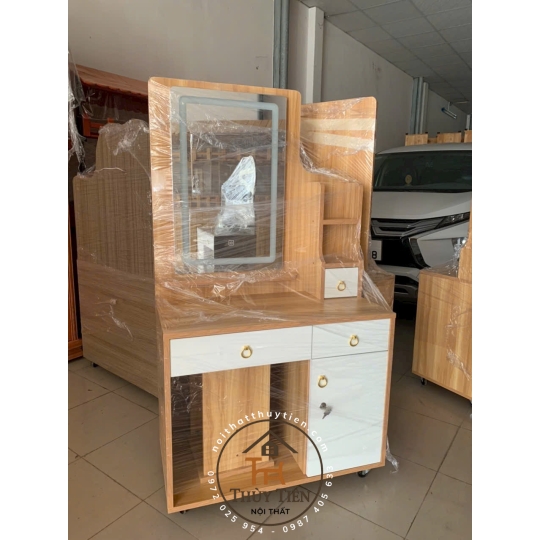 Bàn trang điểm MDF nhiều mẫu