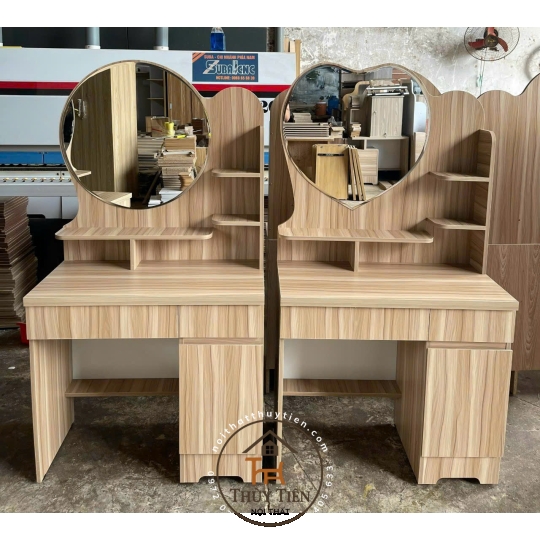 Bàn trang điểm MDF nhiều mẫu