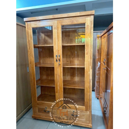 Tủ hồ sơ- tủ trưng bày gỗ thông