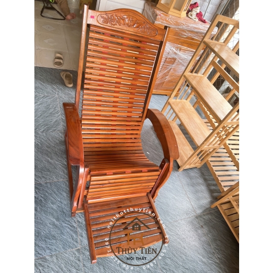 Ghế dây ghế lười ghế thư giãn gỗ tràm rừng loại 3 dây
