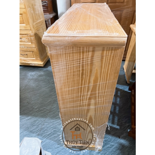 Tủ giày dép gỗ thông mỹ khối- TGDGT 005