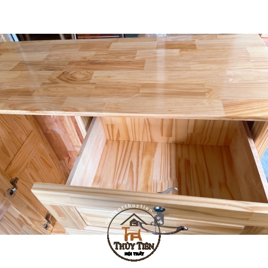 Tủ quần áo trẻ em gỗ thông 1m- 1m2