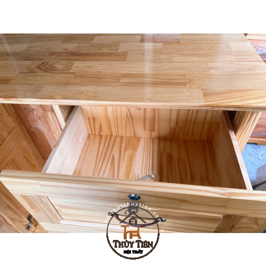 Tủ quần áo trẻ em gỗ thông 1m- 1m2