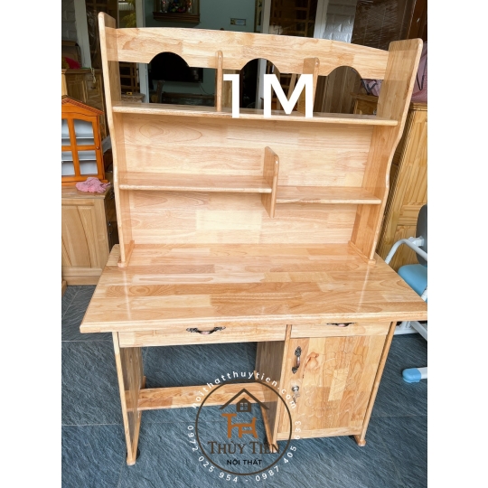 Bàn học sinh gỗ cao su nhiều kích thước