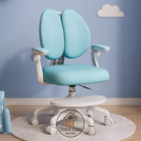 Ghế Công Thái Học Trẻ Em TE04, TE05 – Điều Chỉnh Chiều Cao, Chống Gù, Chống Cận