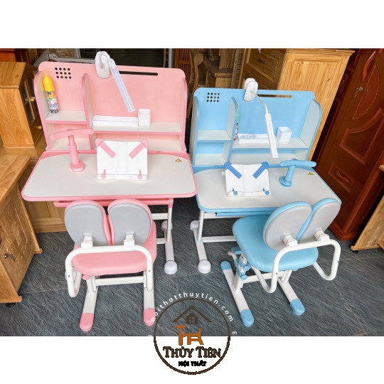Bộ Bàn Ghế Học Sinh Thiết Kế Công Thái Học Chống Gù Chống Cận