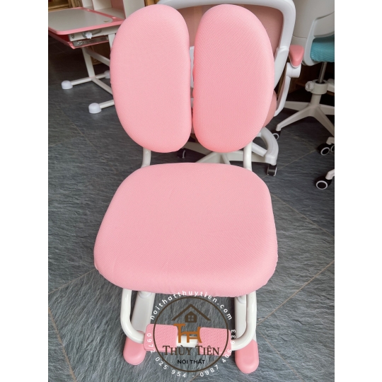 Ghế học sinh chống gù tăng giảm chiều cao  có miếng đệm êm giúp bé có tư thế ngồi đúng, thoải mái