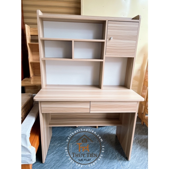 Bàn học sinh MDF có kệ sách