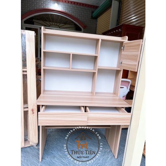 Bàn học sinh MDF có kệ sách