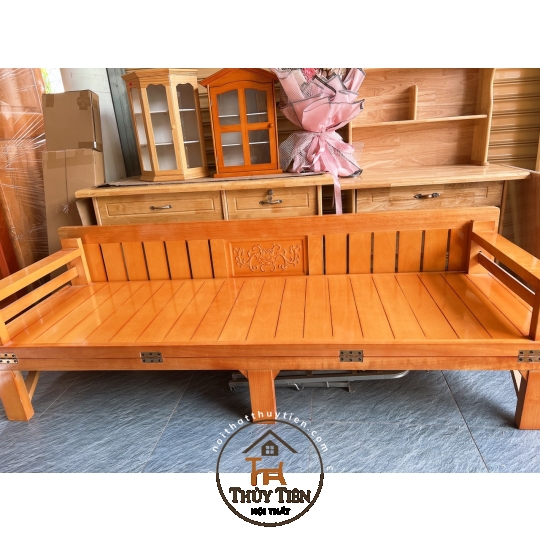 Ghế gấp- giường gấp đa năng gỗ dàng dàng