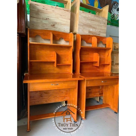 Bàn học sinh gỗ cao su nhiều kích thước