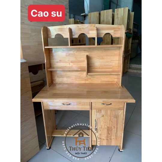Bàn học sinh gỗ cao su nhiều kích thước