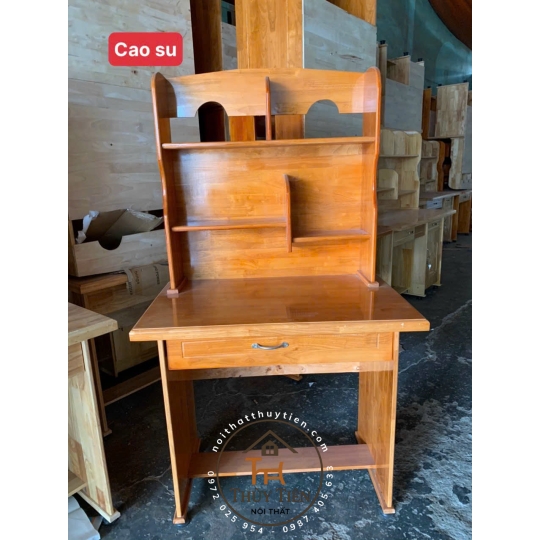 Bàn học sinh gỗ cao su nhiều kích thước