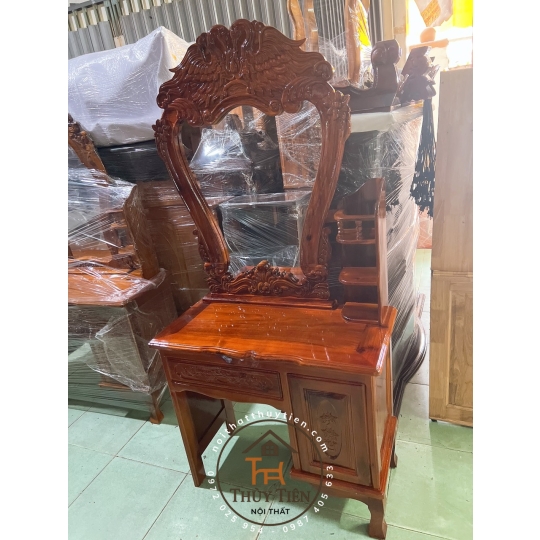 Bàn trang điểm gỗ Tràm Rừng- BTDGT 025