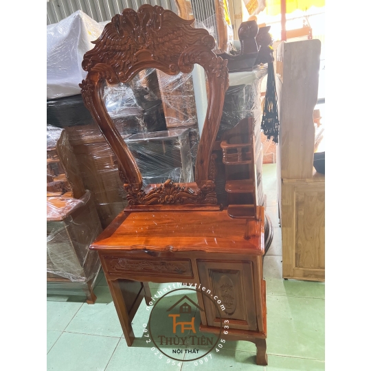 Bàn trang điểm gỗ Tràm Rừng- BTDGT 025