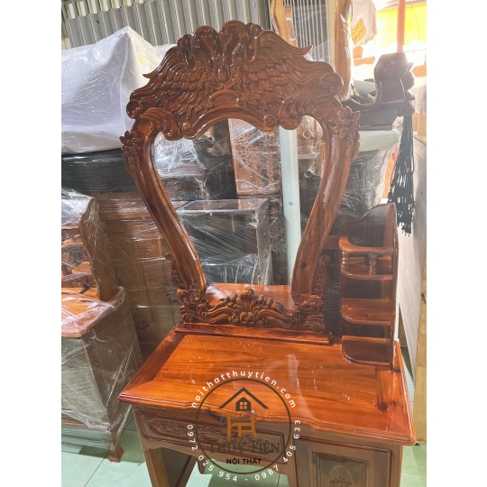 Bàn trang điểm gỗ Tràm Rừng- BTDGT 025