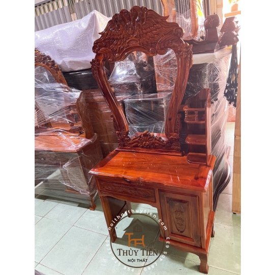 Bàn trang điểm gỗ Tràm Rừng- BTDGT 025