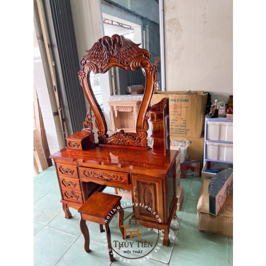  Bàn Trang điểm Gỗ Tràm Rừng- BTDGT 026