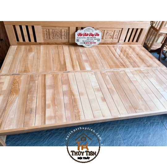 Ghế gấp- Giường gấp đa năng thông minh- Trường Kỷ gỗ sồi