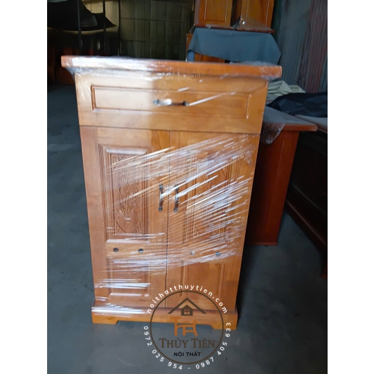 Tủ giày dép gỗ cao su- TGDGCS 004