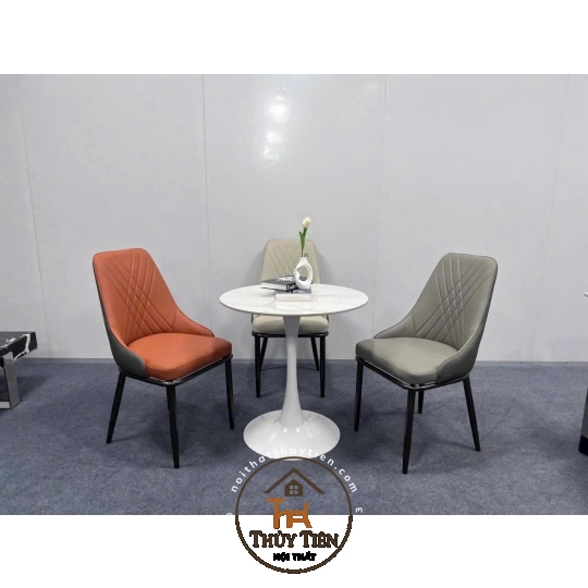 Bàn trà tròn mặt đá