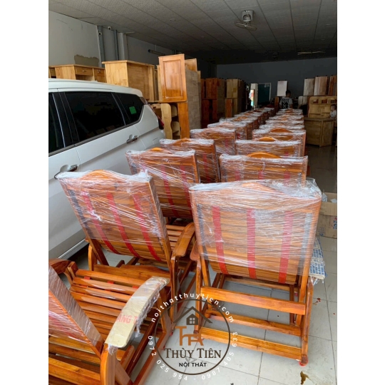 Ghế  dây ghế lười ghế thư giãn gỗ tràm bông vàng loại 3 dây